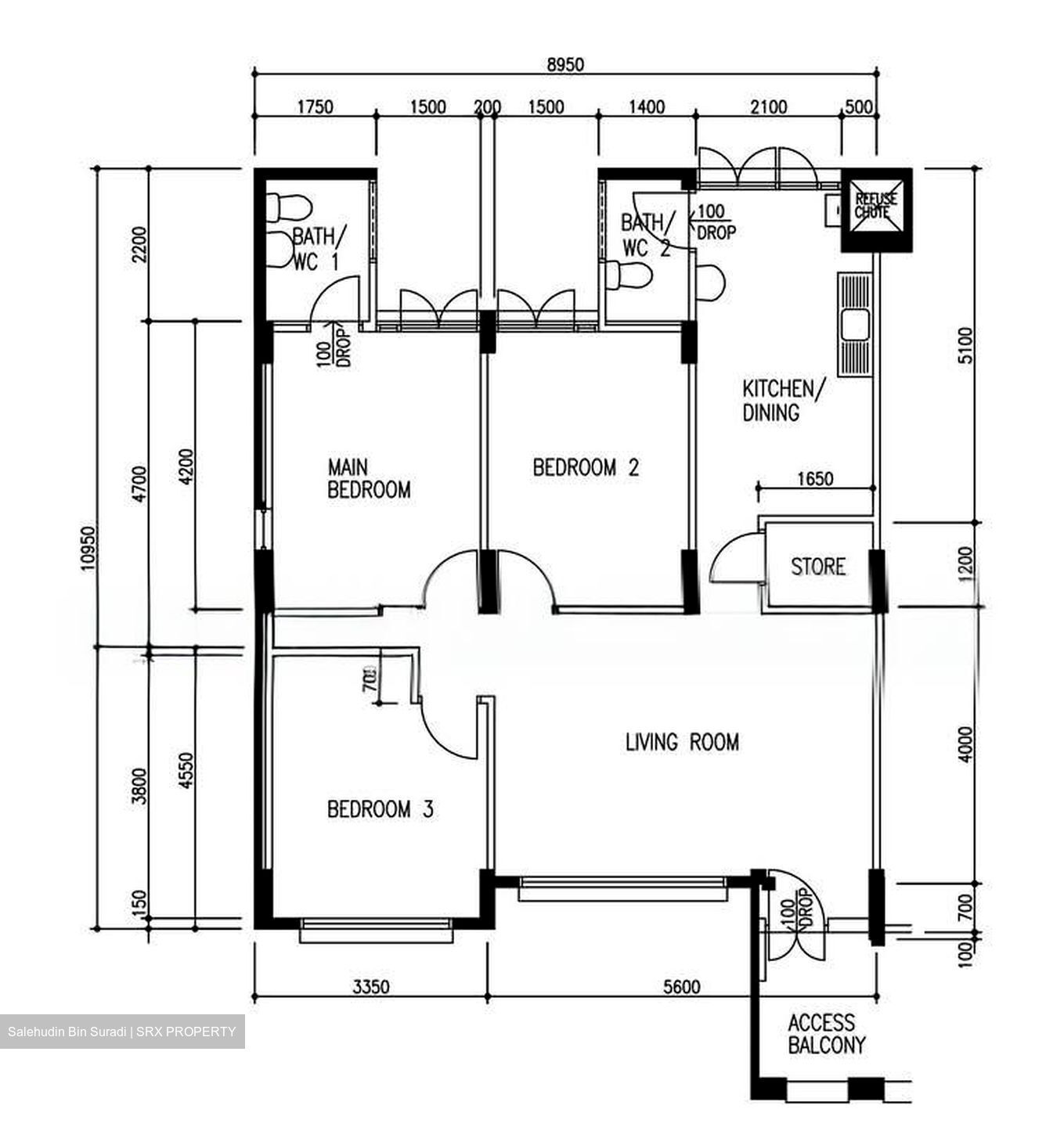 Blk 374 Bukit Batok Street 31 (Bukit Batok), HDB 4 Rooms #562822681